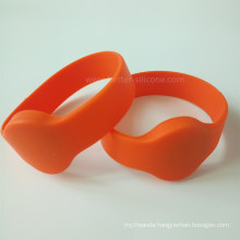 RFID Silicone Rubber Wristbands for Gym
